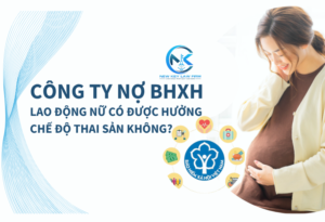 Công ty nợ BHXH, lao động nữ có được hưởng chế độ thai sản không