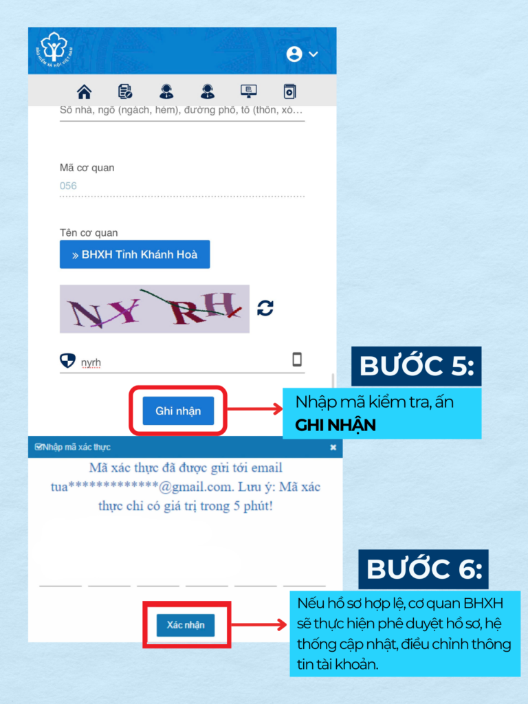 Hướng Dẫn Cập Nhật CCCD Trực Tuyến Trên Cổng Dịch Vụ Công BHXH b5