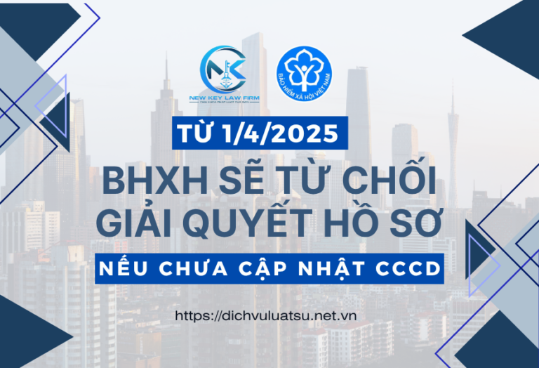 Từ 1_4_2025, BHXH sẽ từ chối giải quyết hồ sơ nếu chưa cập nhật CCCD