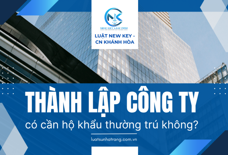 Thành lập công ty có cần hộ khẩu thường trú không [Cập nhật 2025]