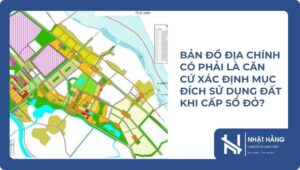 Bản Đồ Địa Chính Có Phải Là Căn Cứ Xác Định Mục Đích Sử Dụng Đất Khi Cấp Sổ Đỏ